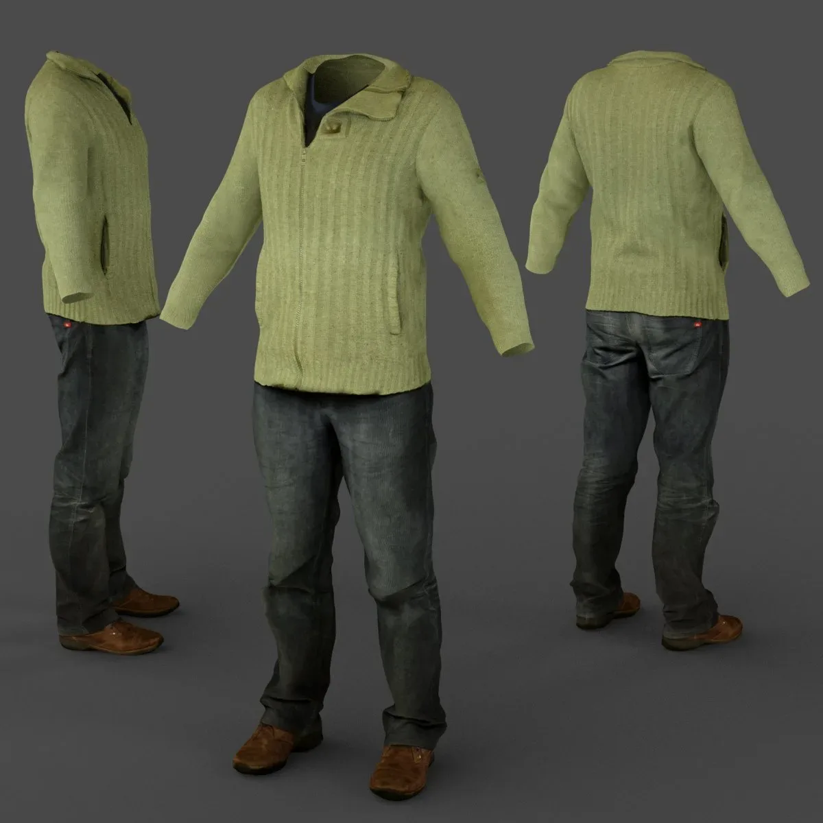 Casual Male Fashion Clothing Outfit 10