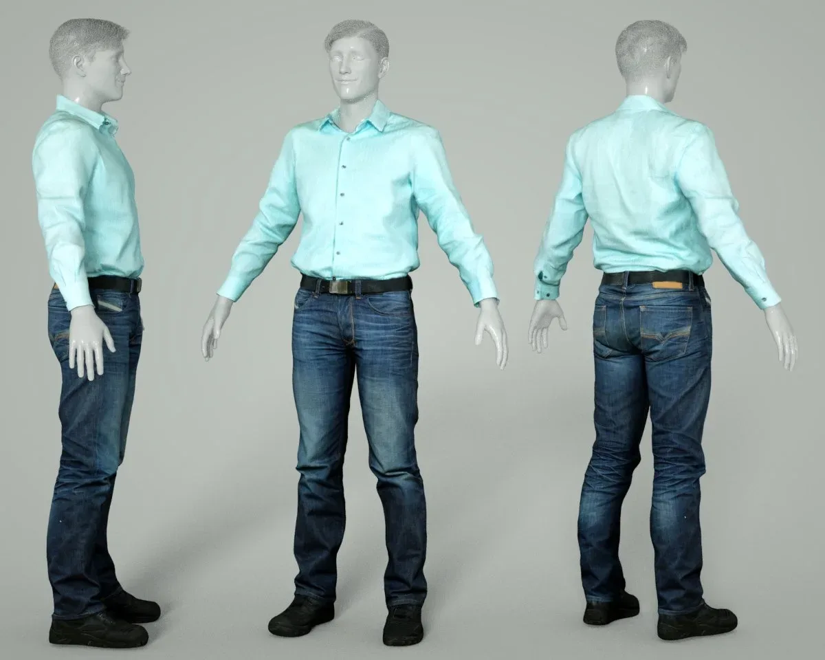 Casual Male Fashion Clothing Outfit 24