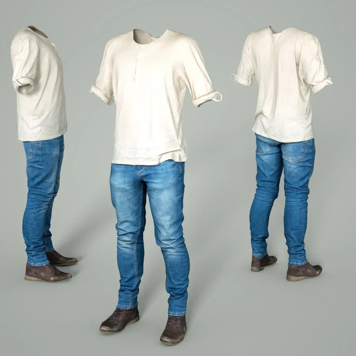 Casual Male Fashion Clothing Outfit 43