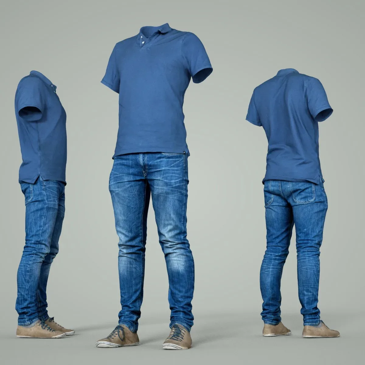 Casual Male Fashion Clothing Outfit FlippedNormals