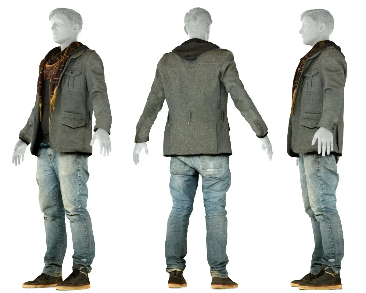 Casual Male Fashion Clothing Outfit 64