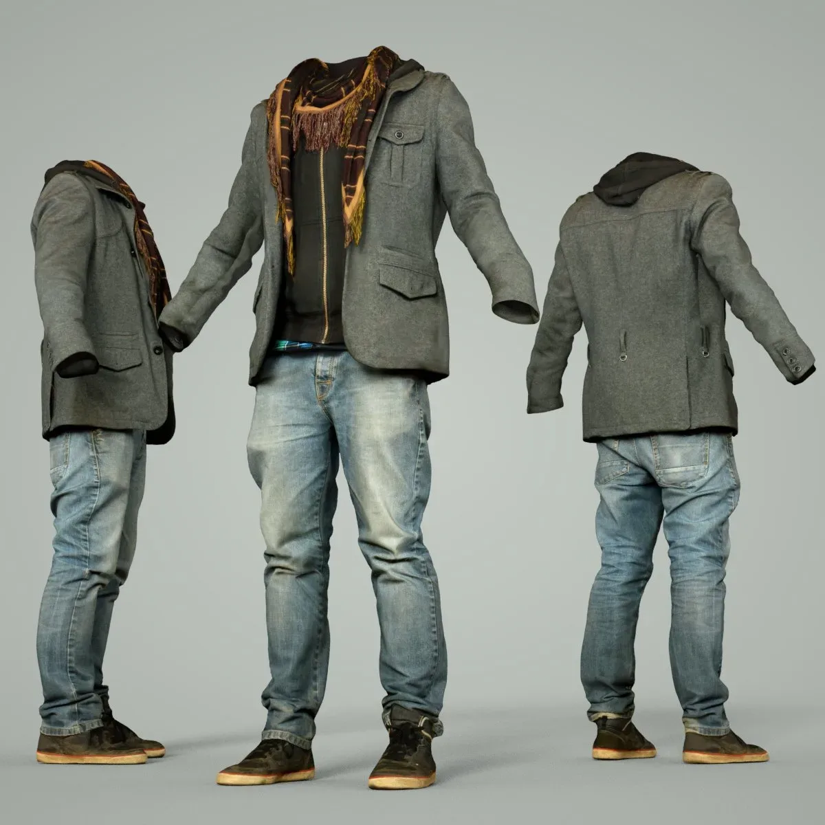 Casual Male Fashion Clothing Outfit 64