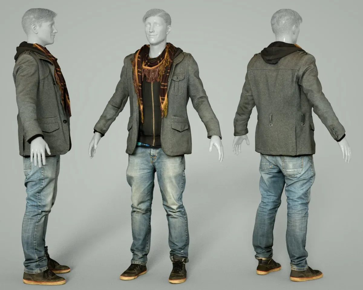 Casual Male Fashion Clothing Outfit 64