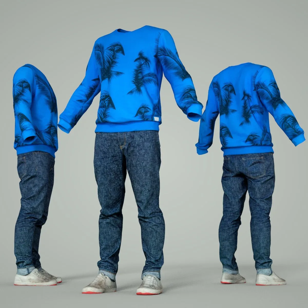 Casual Male Fashion Clothing Outfit FlippedNormals