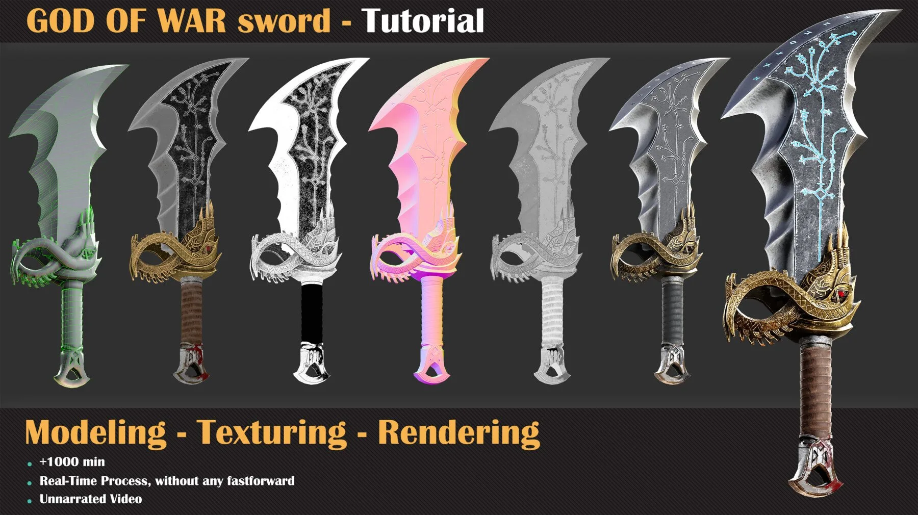 GOD OF WAR sword - Tutorial