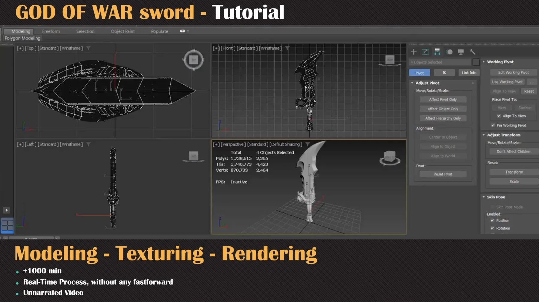 GOD OF WAR sword - Tutorial