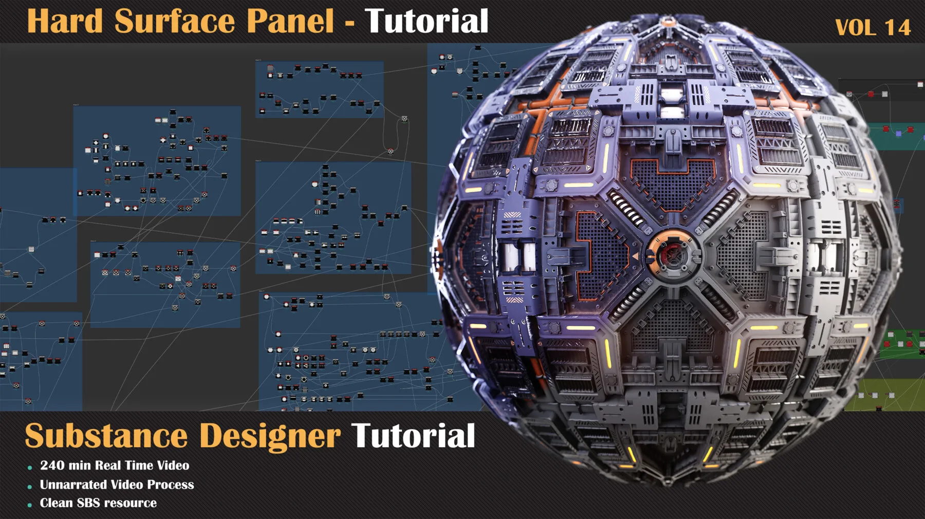 Hard Surface Panel Tutorial - VOL 14