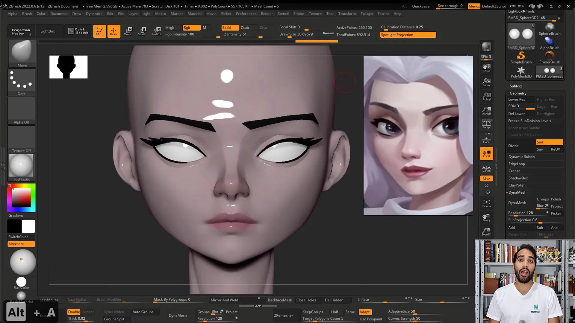 Stylised Character Sculpting in Zbrush