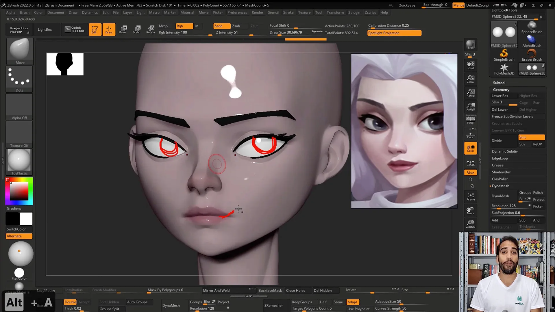 Stylised Character Sculpting in Zbrush