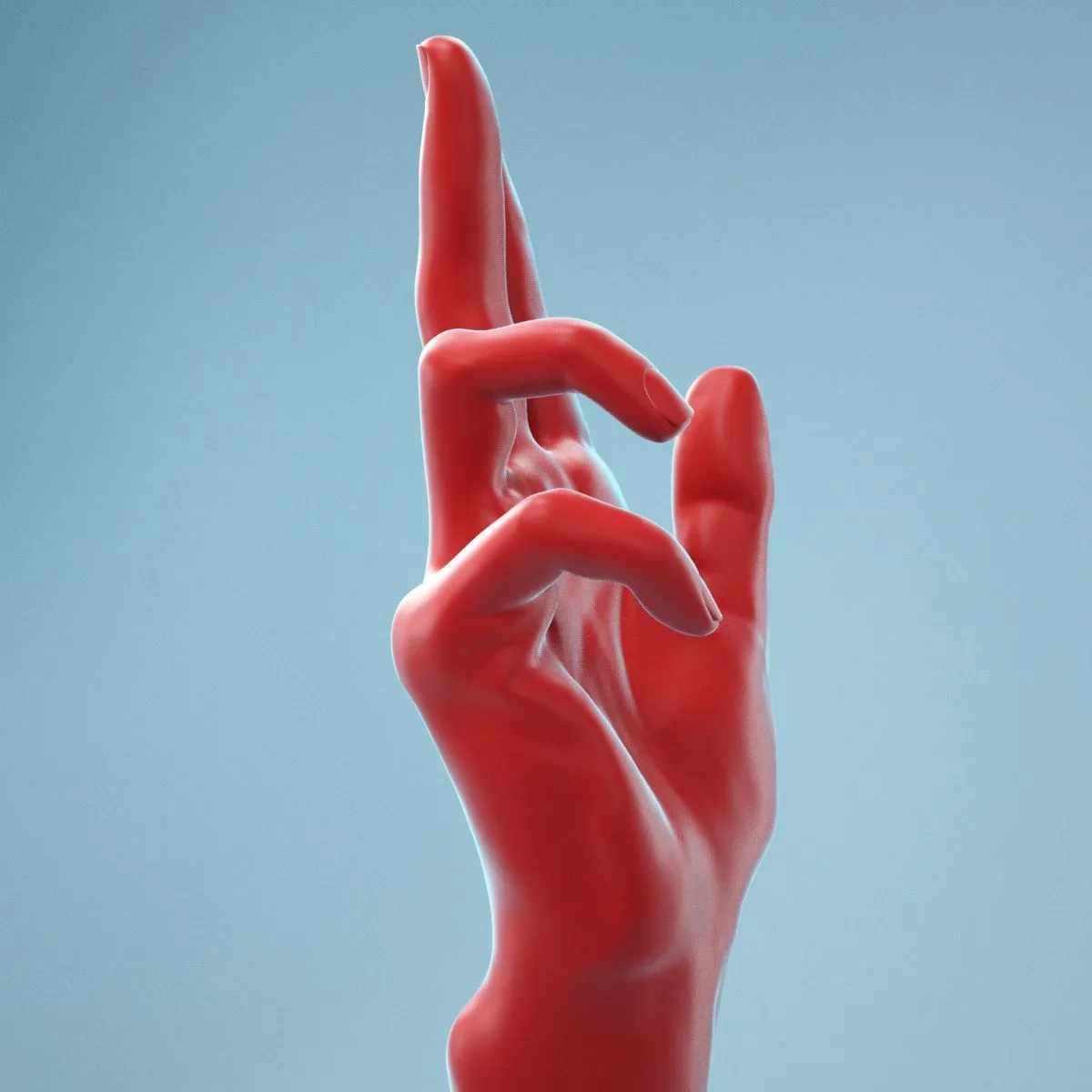 Holistic Gesture Realistic Hand