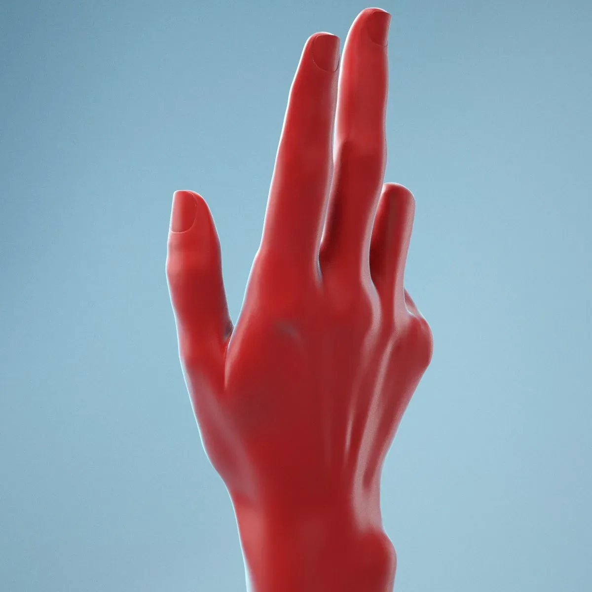 Holistic Gesture Realistic Hand