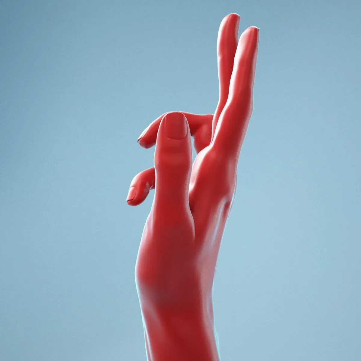 Holistic Gesture Realistic Hand