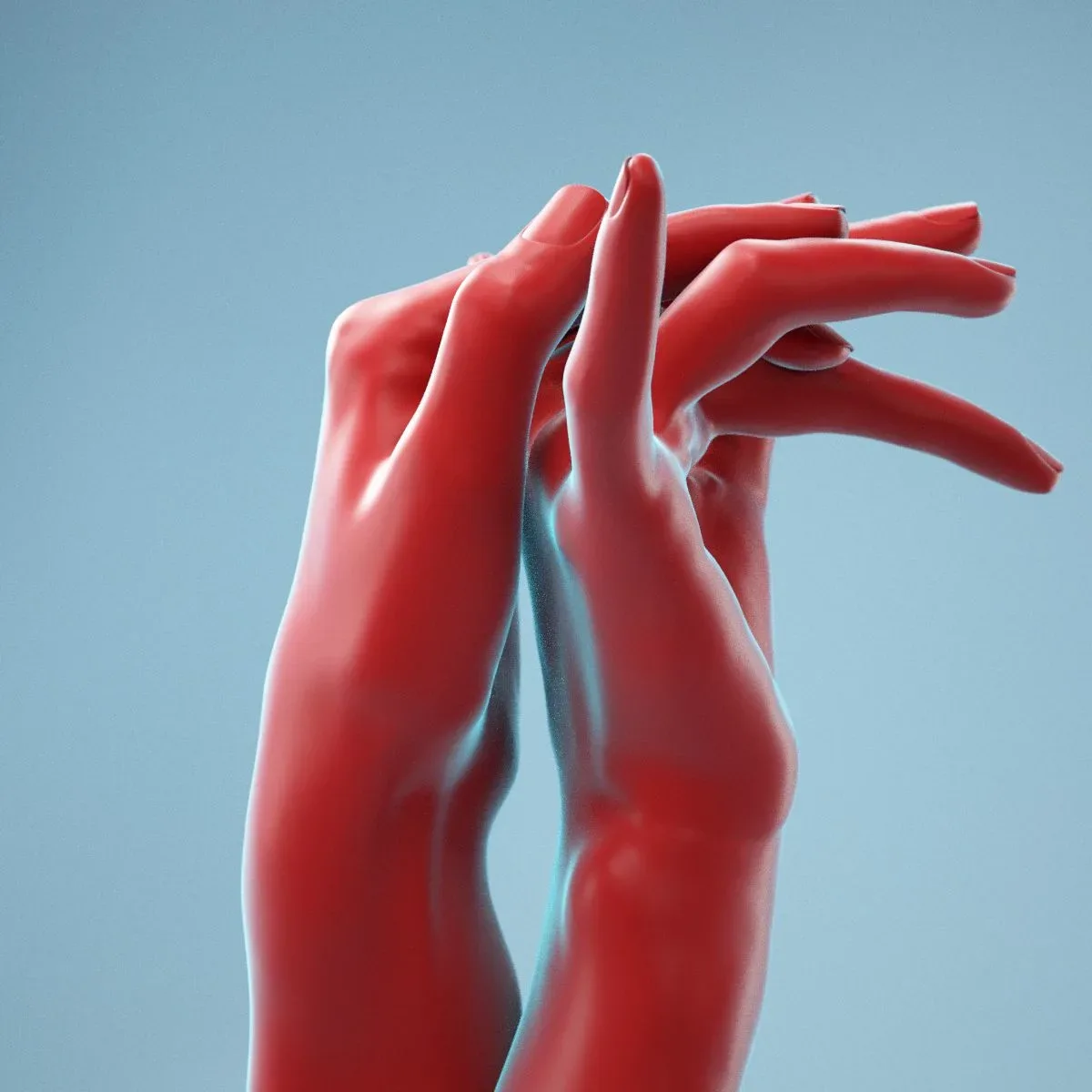 Intimate Realistic Hands