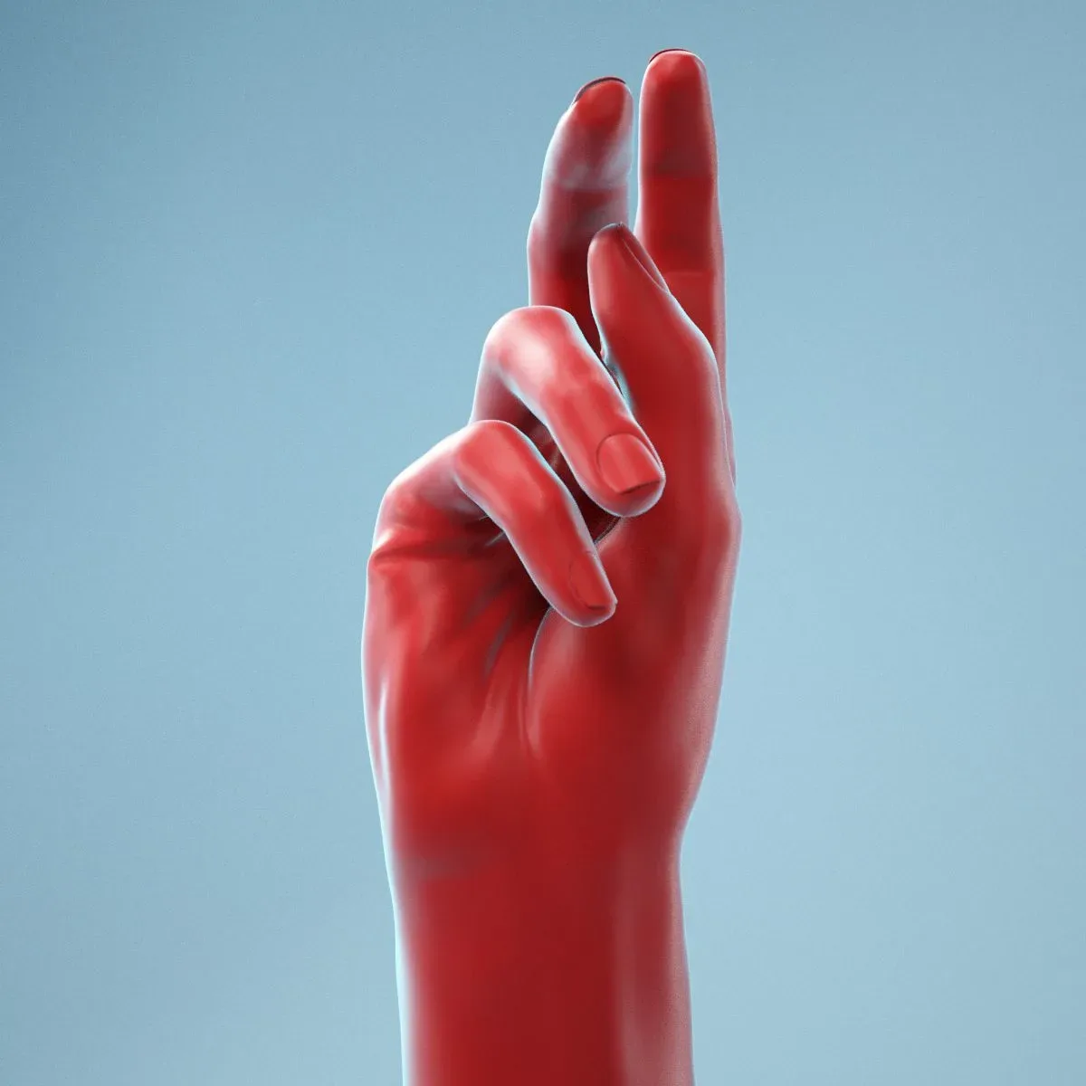 Relaxed Grip Realistic Hand