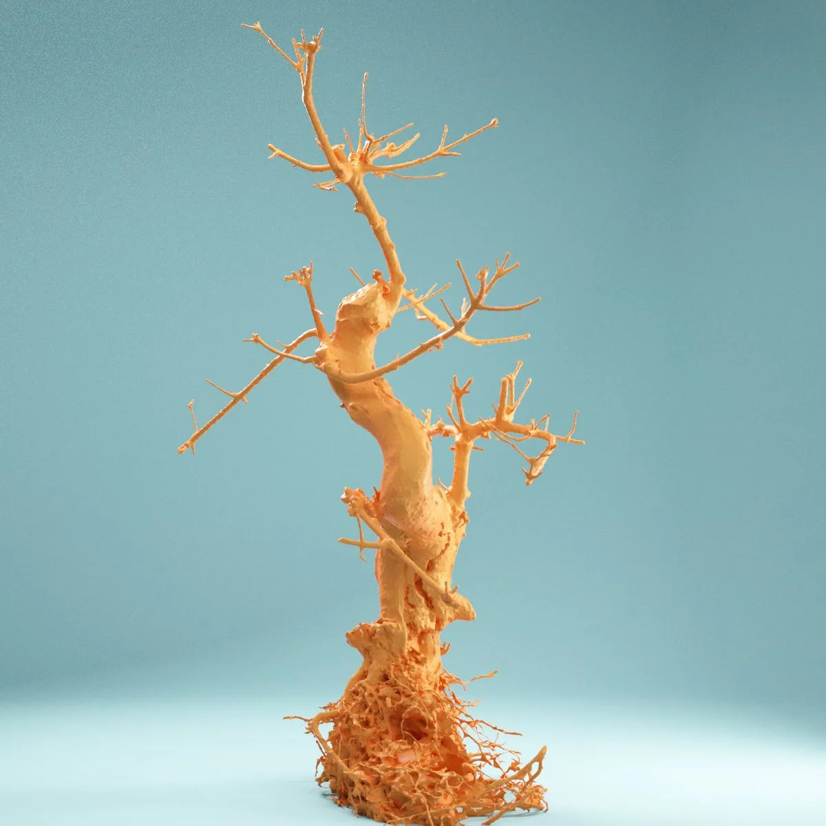 RAW SCAN Dead Bonsai Tree 6