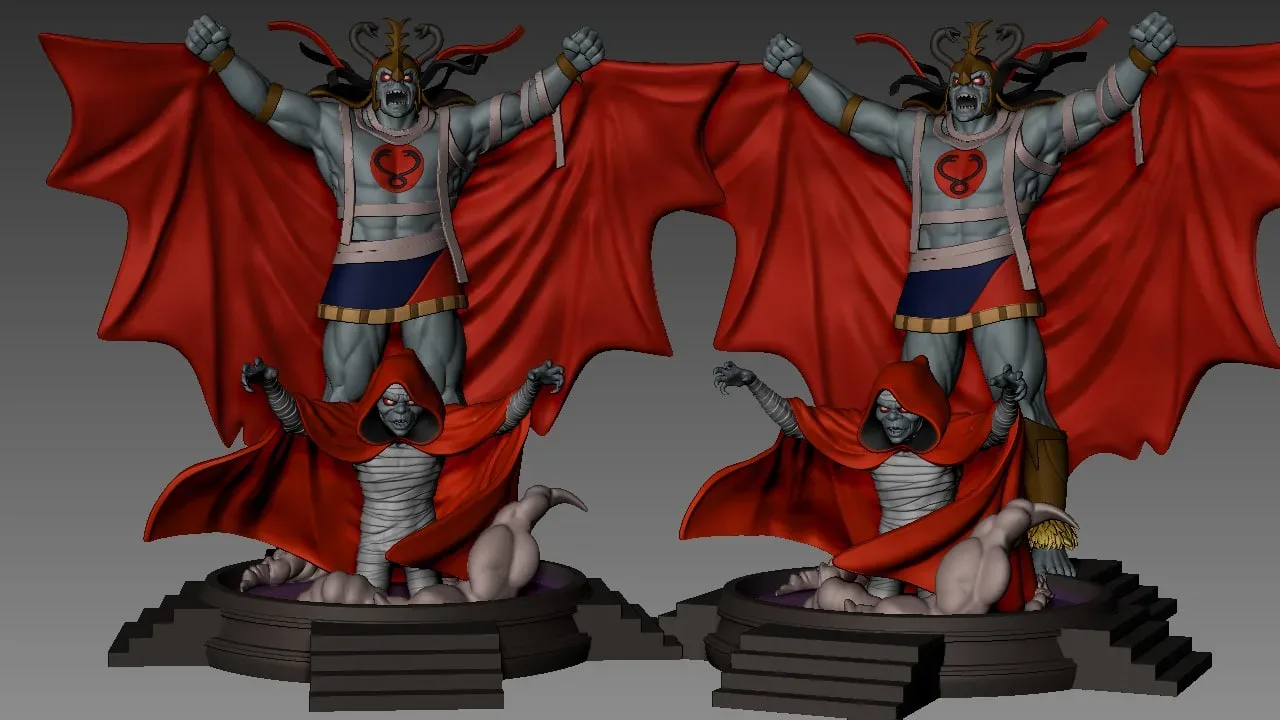 Thundercats Collection - Mumm-Ra Diorama