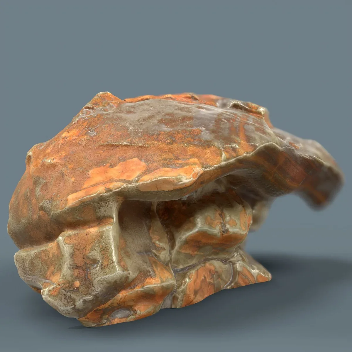 Suiseki Stone Collection from Japan - High-Quality 3D Model with Metallic-Roughness PBR Textures for Games, VR, and Art Projects