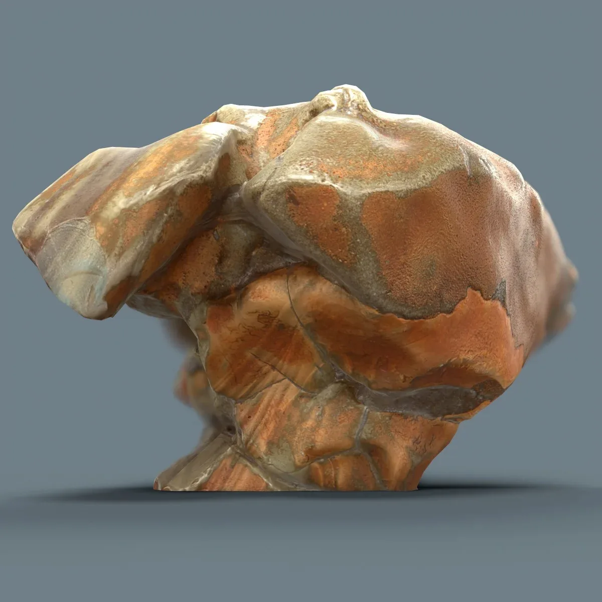 Suiseki Stone Collection from Japan - High-Quality 3D Model with Metallic-Roughness PBR Textures for Games, VR, and Art Projects