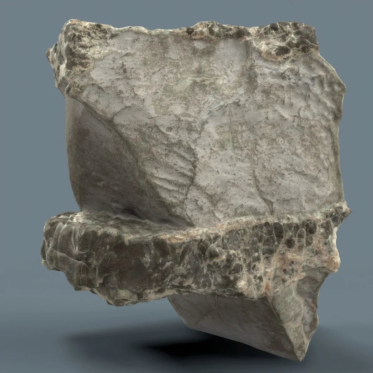 Suiseki Stone Collection from Japan - High-Quality 3D Model with Metallic-Roughness PBR Textures for Games, VR, and Art Projects