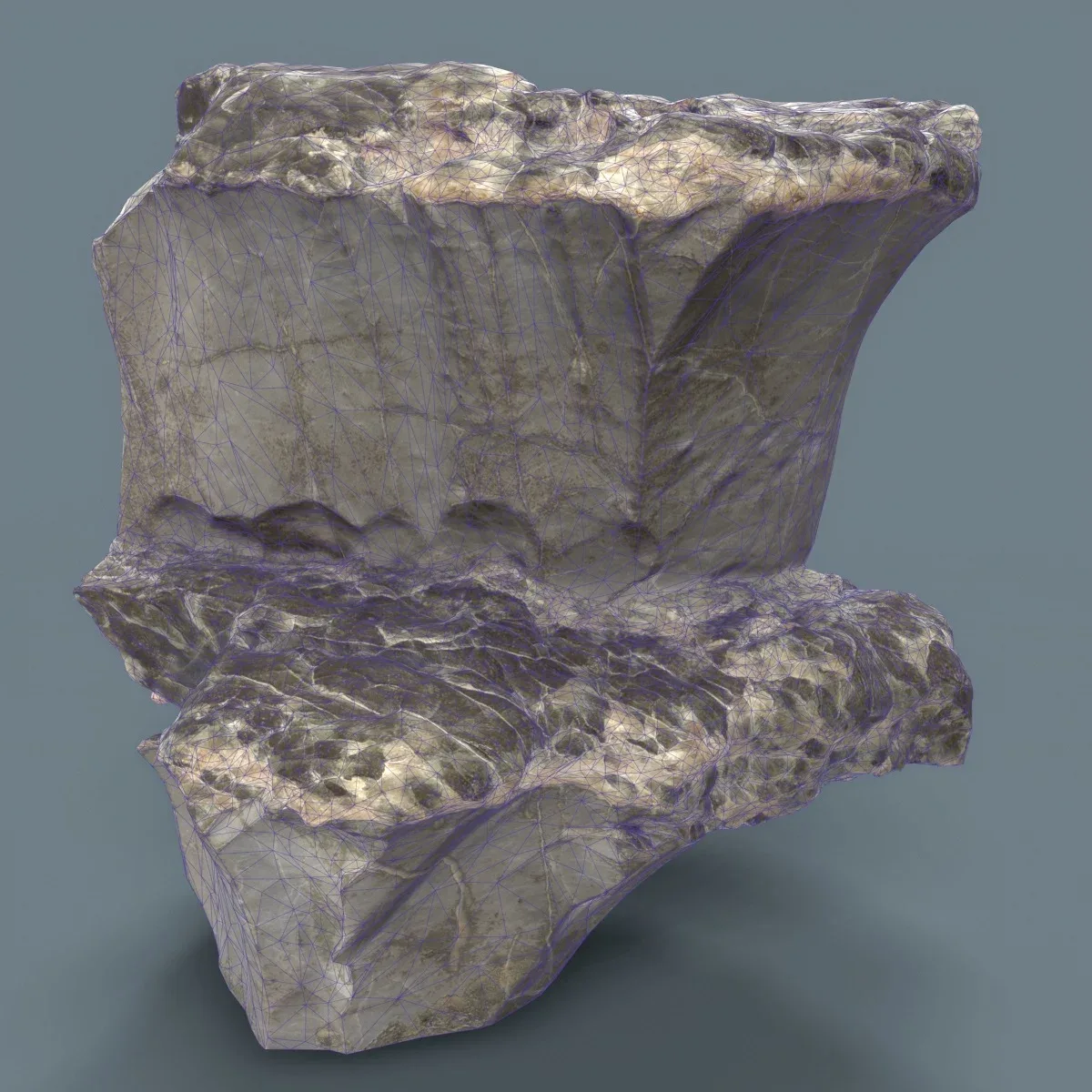 Suiseki Stone Collection from Japan - High-Quality 3D Model with Metallic-Roughness PBR Textures for Games, VR, and Art Projects