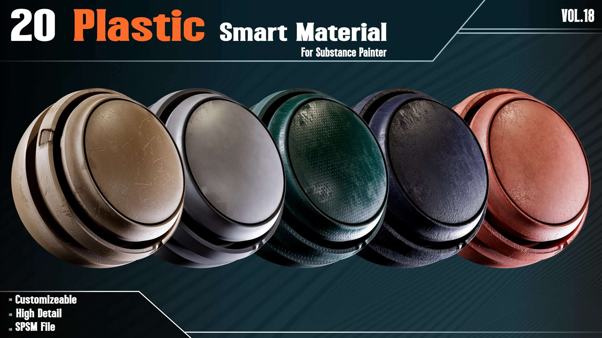 20 Plastic Smart Materials - VOL.18