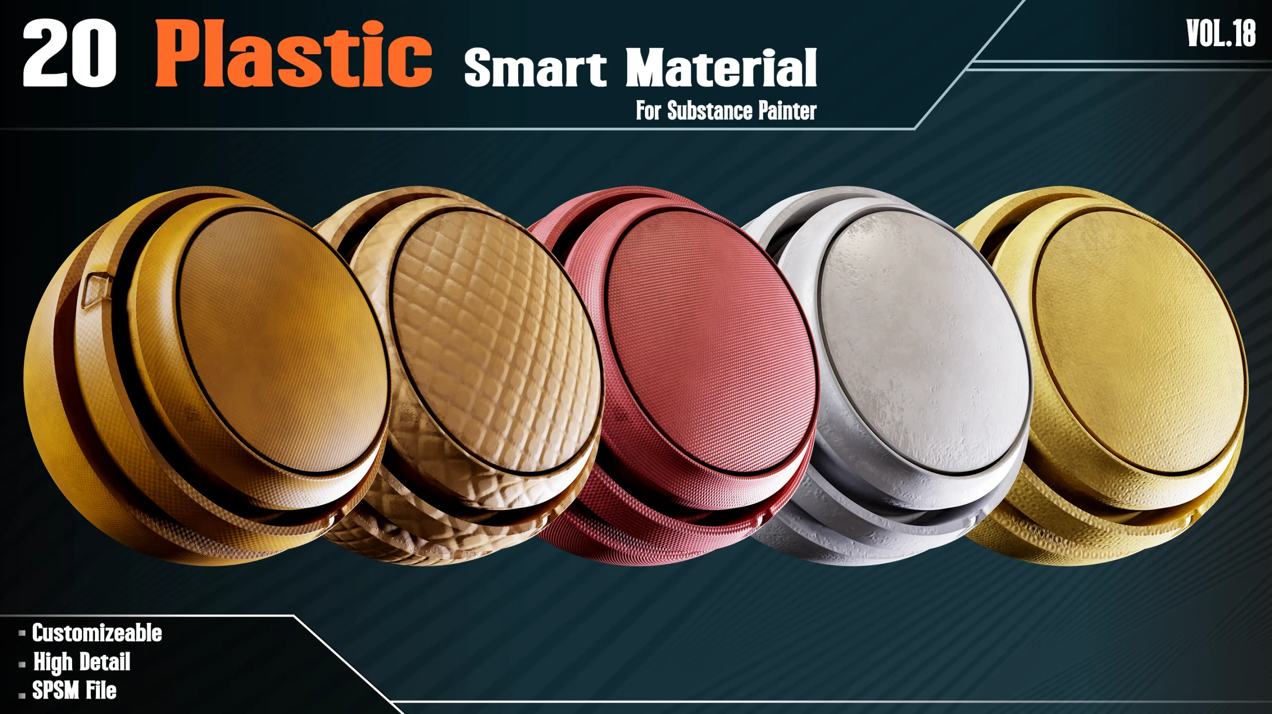 20 Plastic Smart Materials - VOL.18