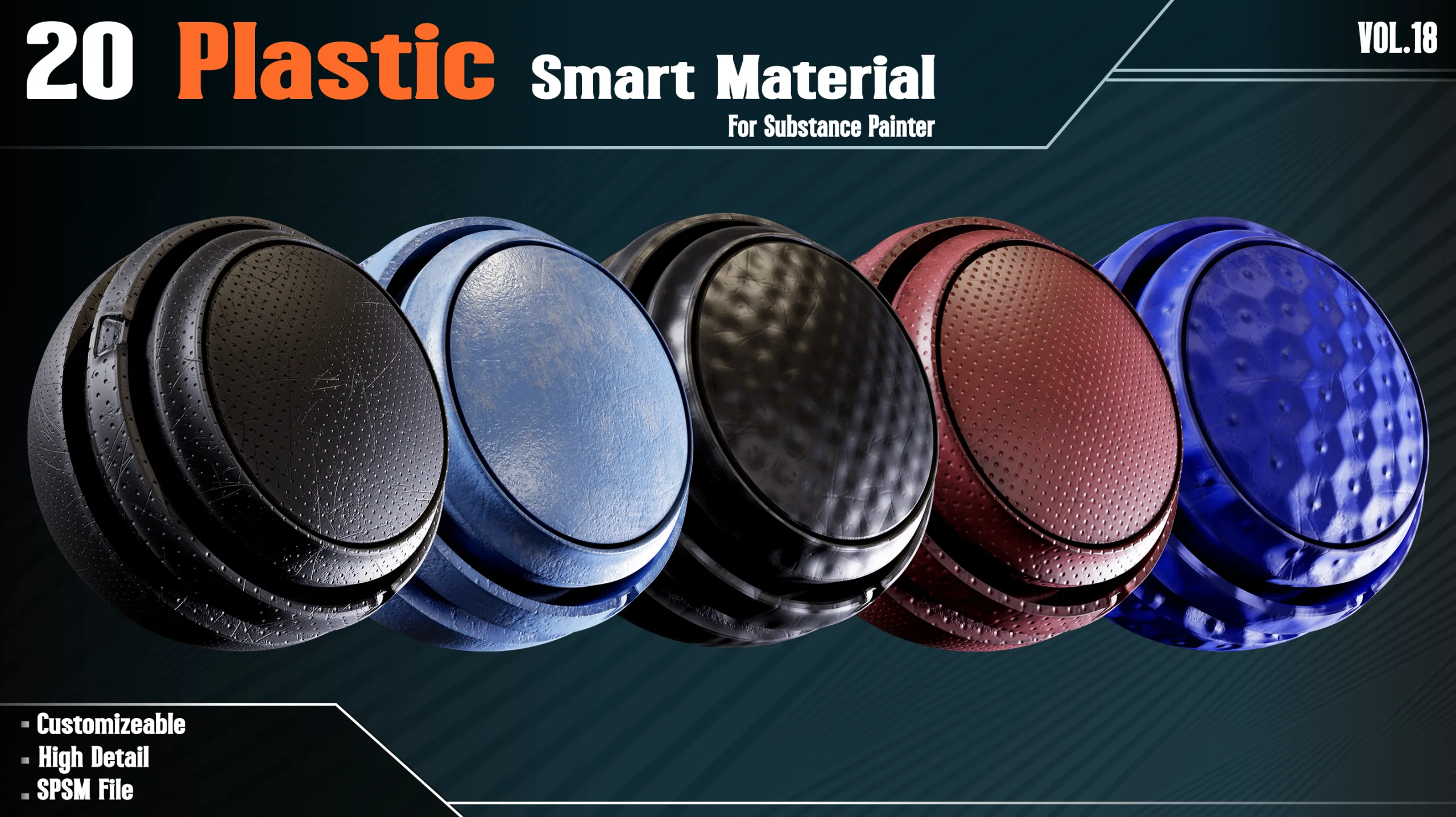 20 Plastic Smart Materials - VOL.18