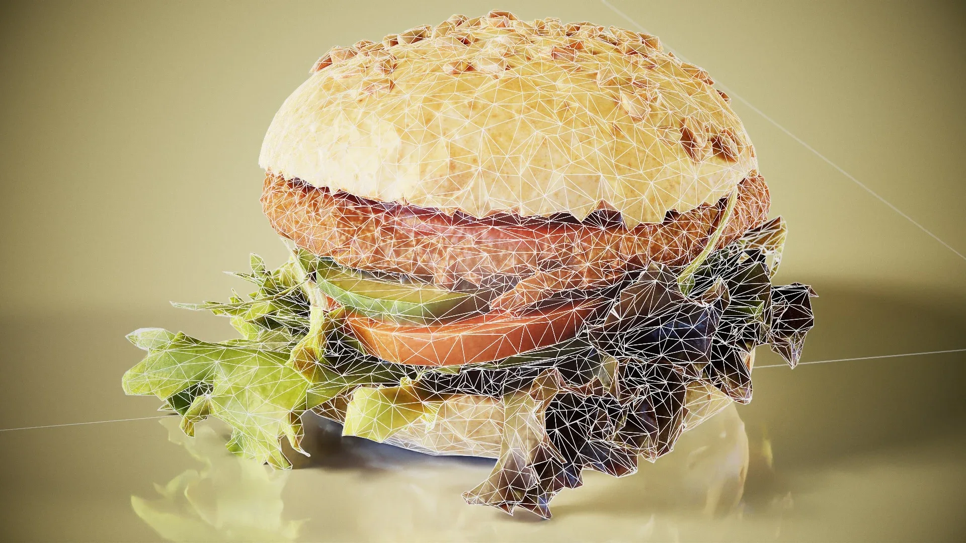 Healthy Burger Sandwich