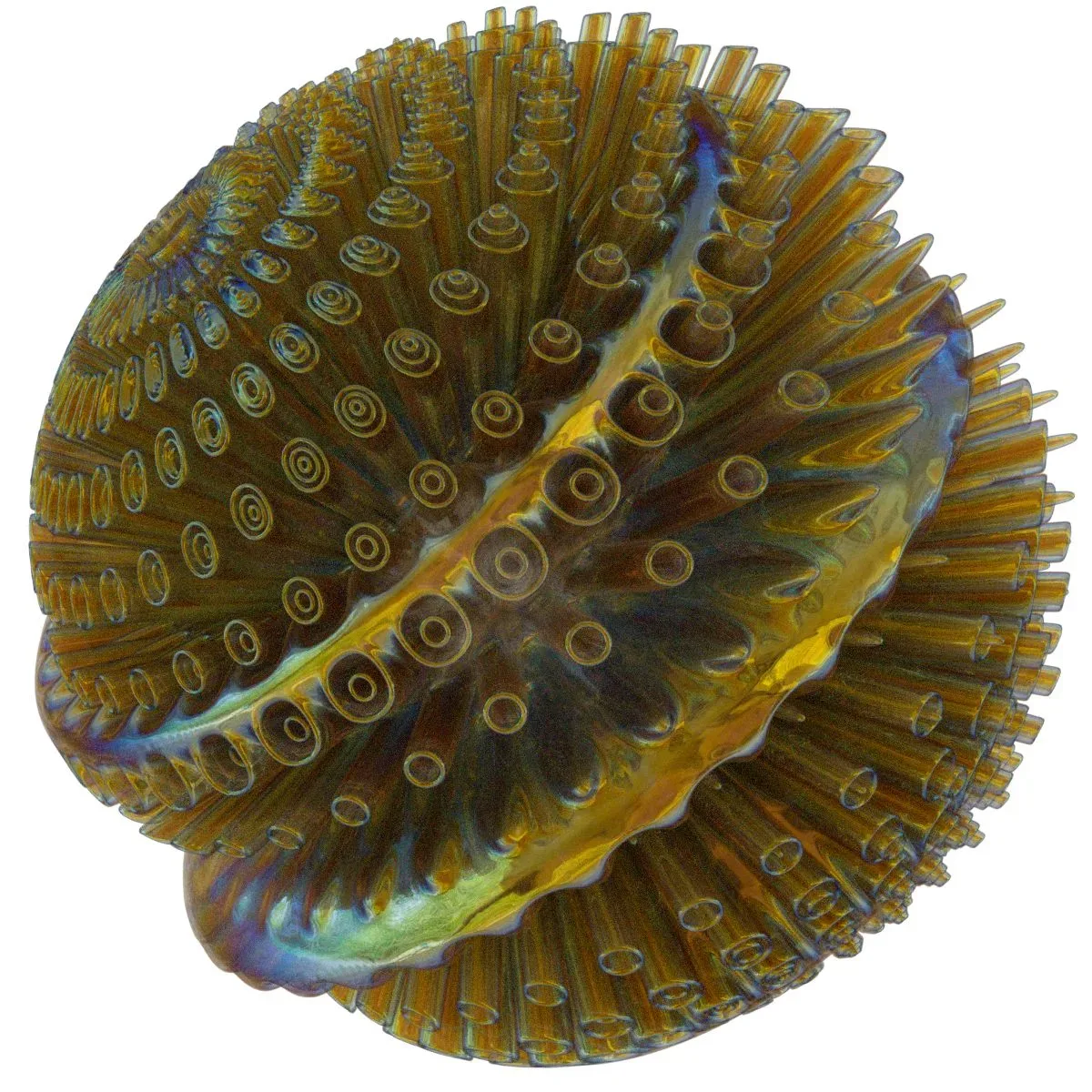 Generative Spherical Object Floors