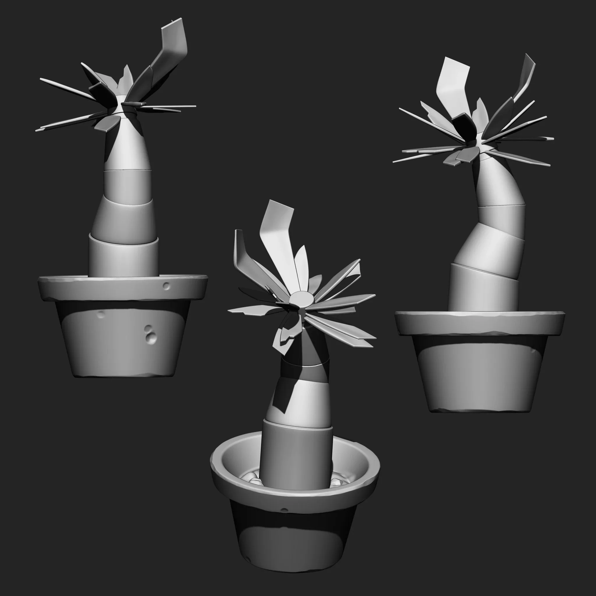 Stylized Plants IMM Brushes 31 in one