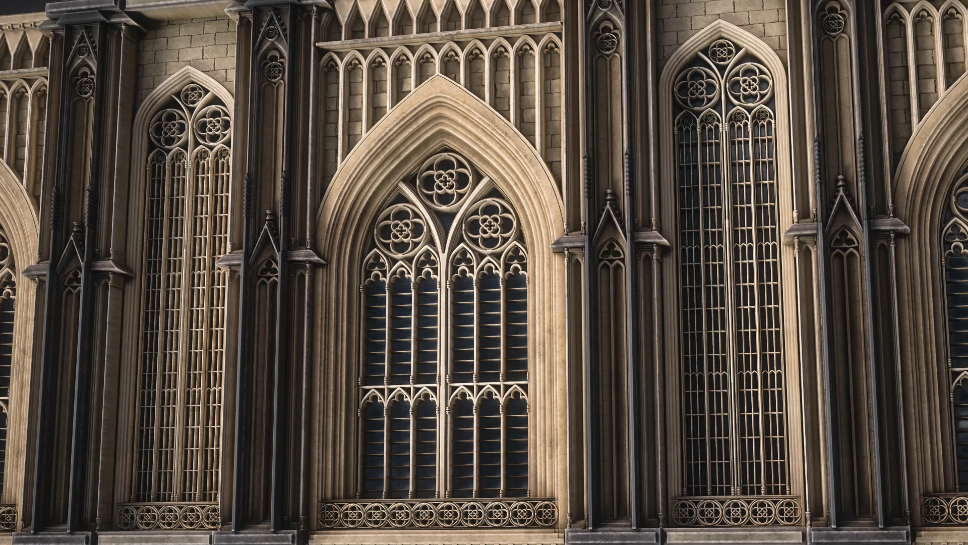 Subtance designer tutorial - Gothic building wall