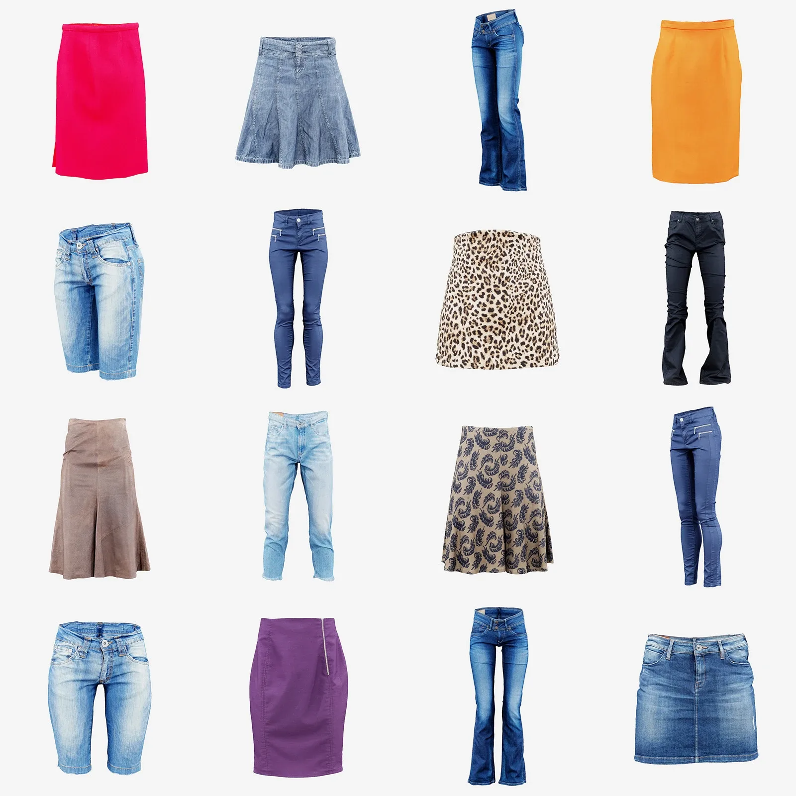 12 Jeans Pants and Skirts