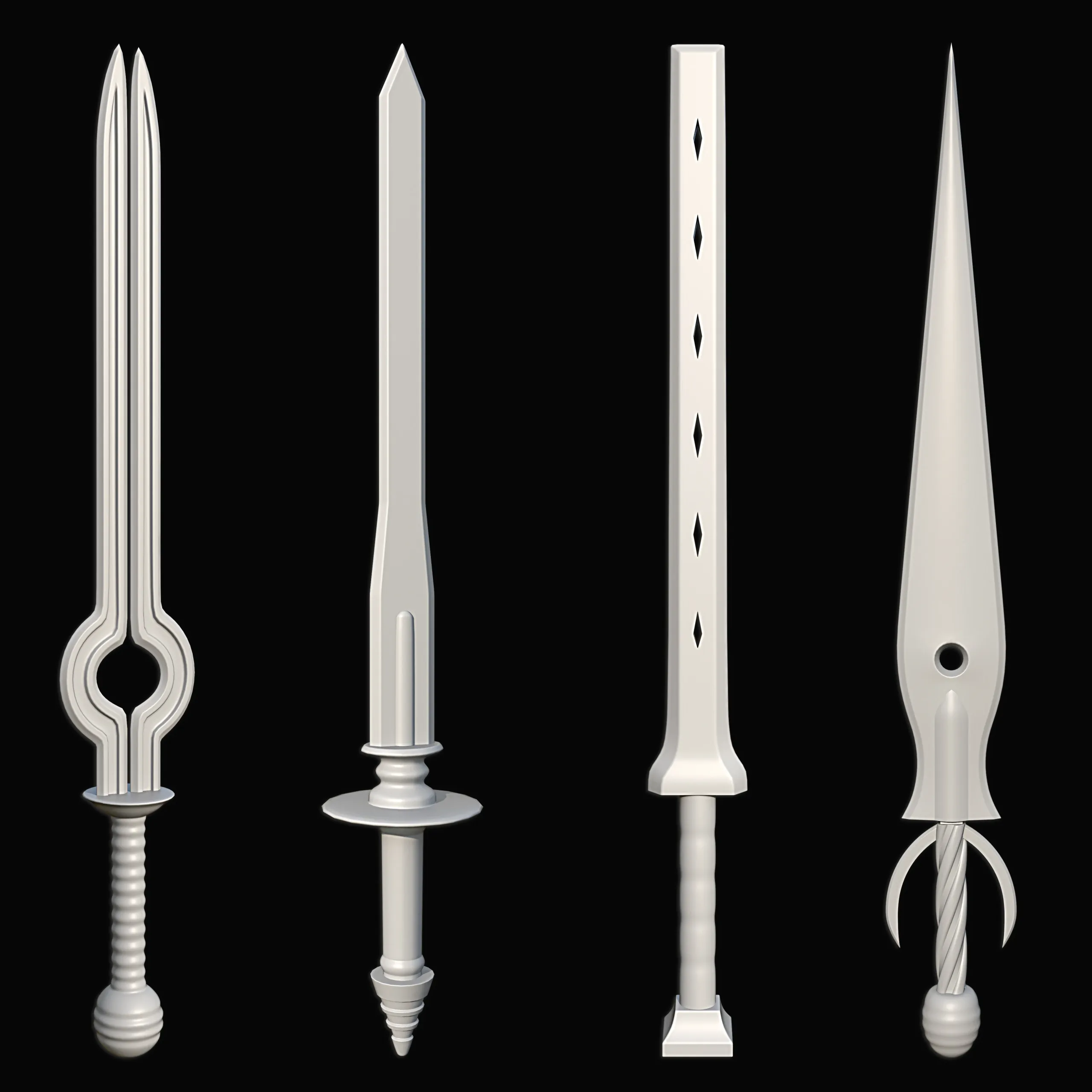 Sword Base Mesh Vol 2