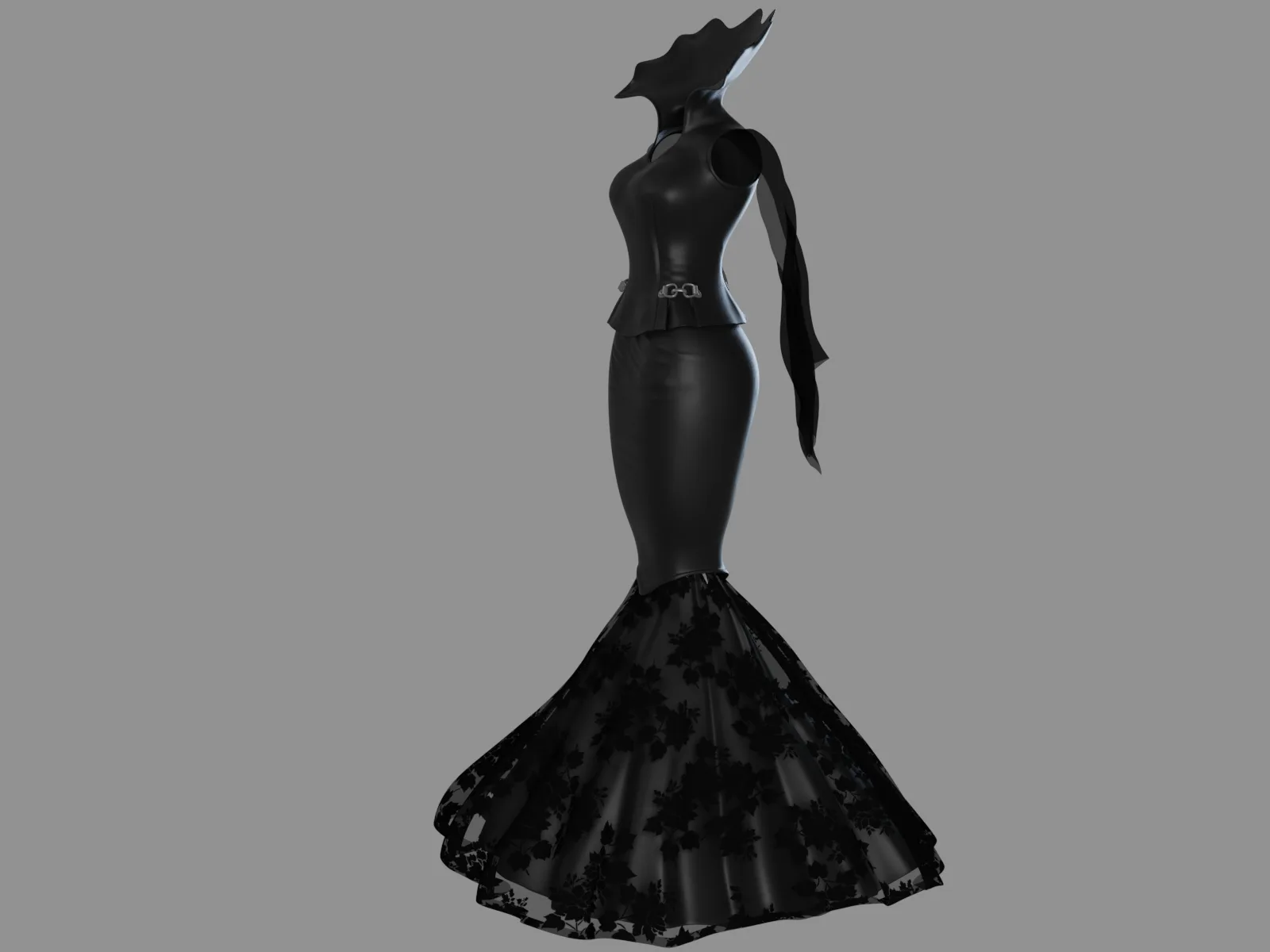 Victorian Gothic Dress V2