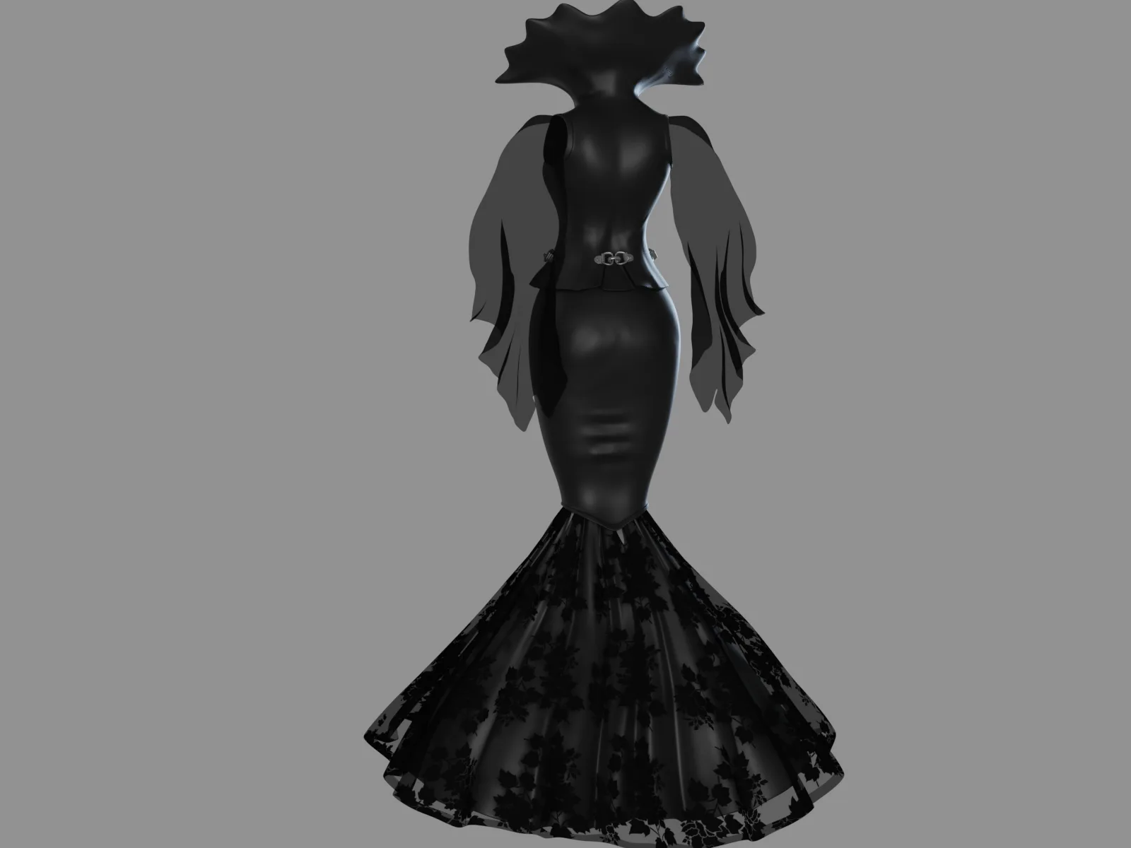 Victorian Gothic Dress V2