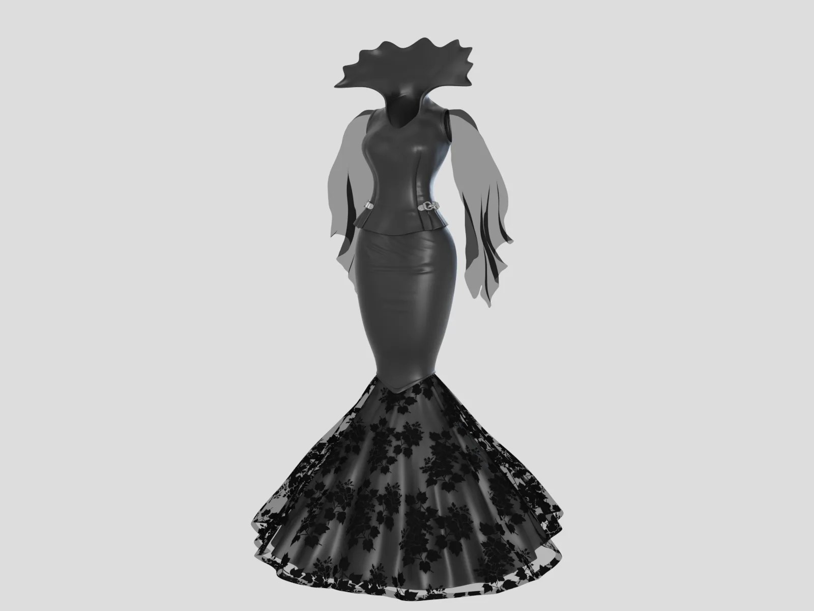 Victorian Gothic Dress V2