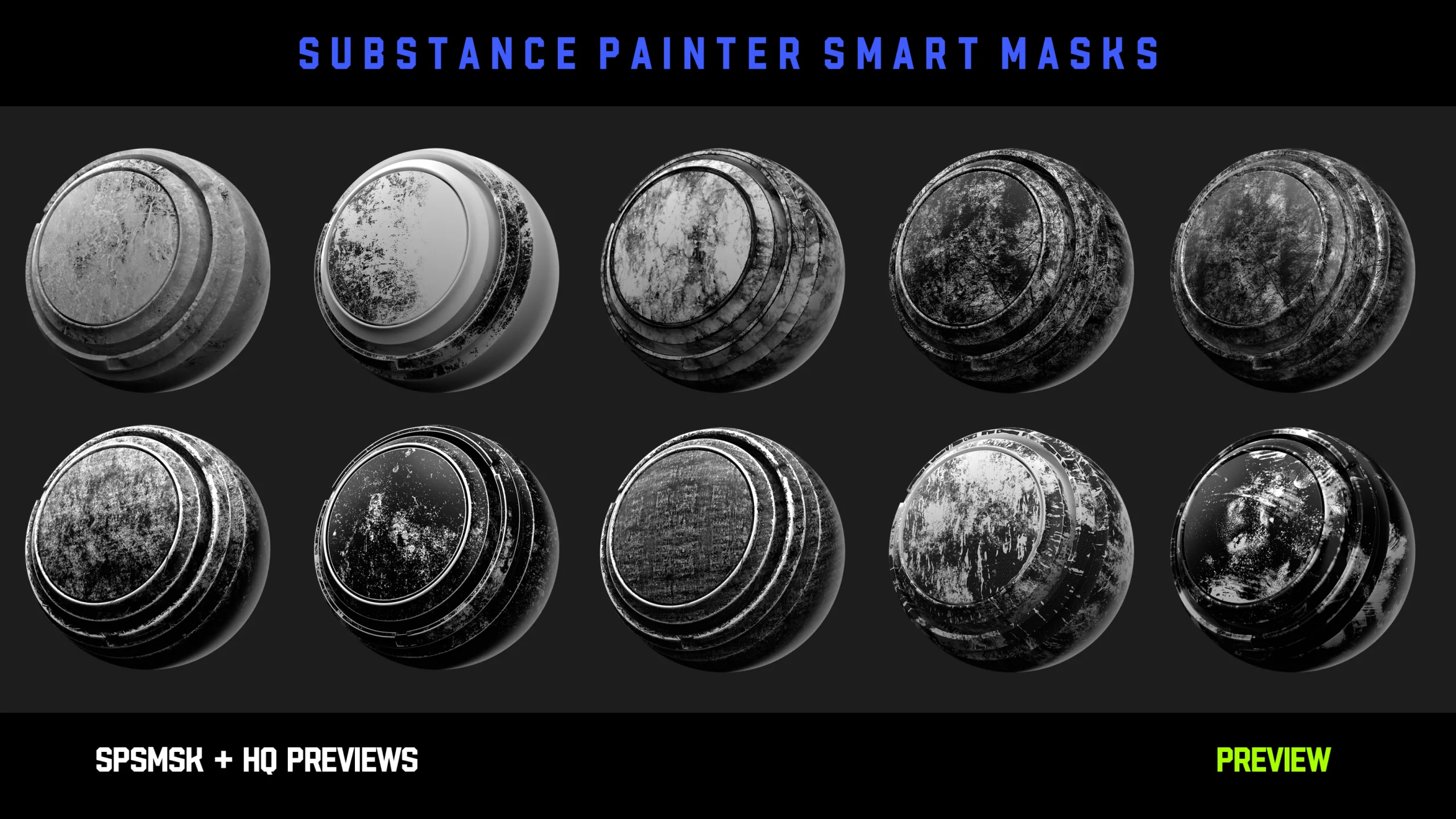 " 30 High Detailed Smart Masks " (Vol.2)