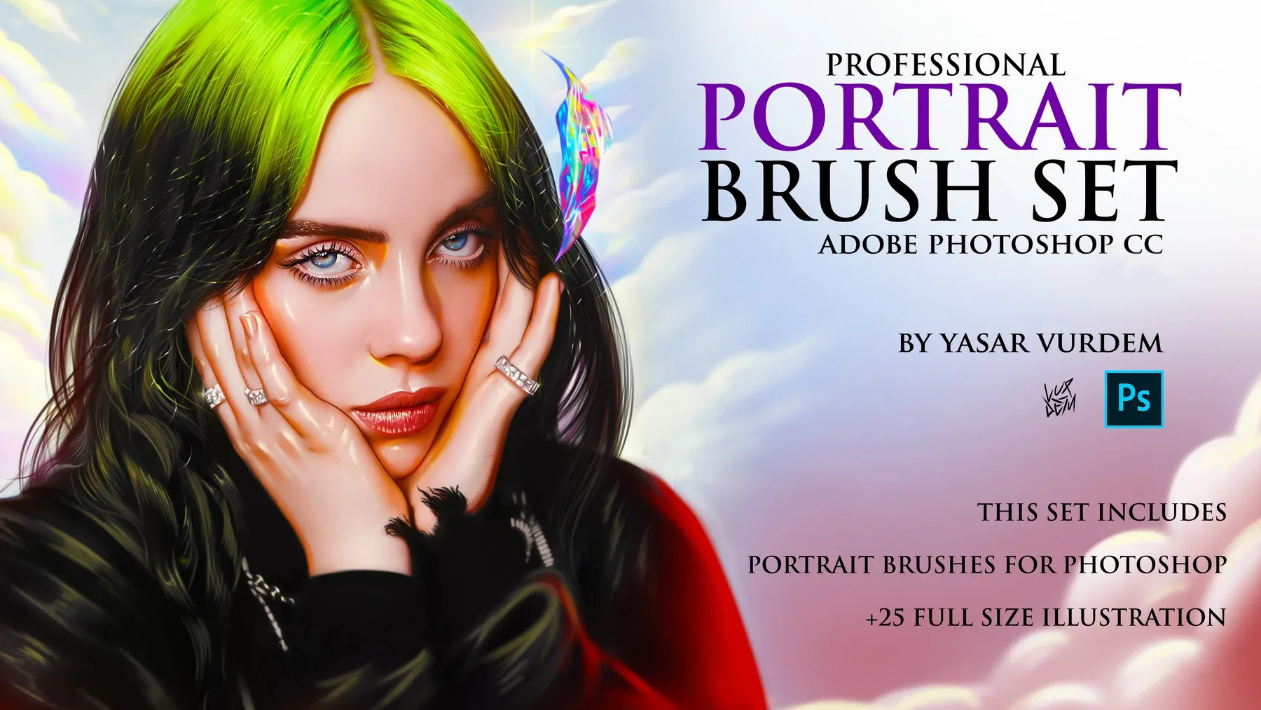 Portrait Brush Set for Photoshop