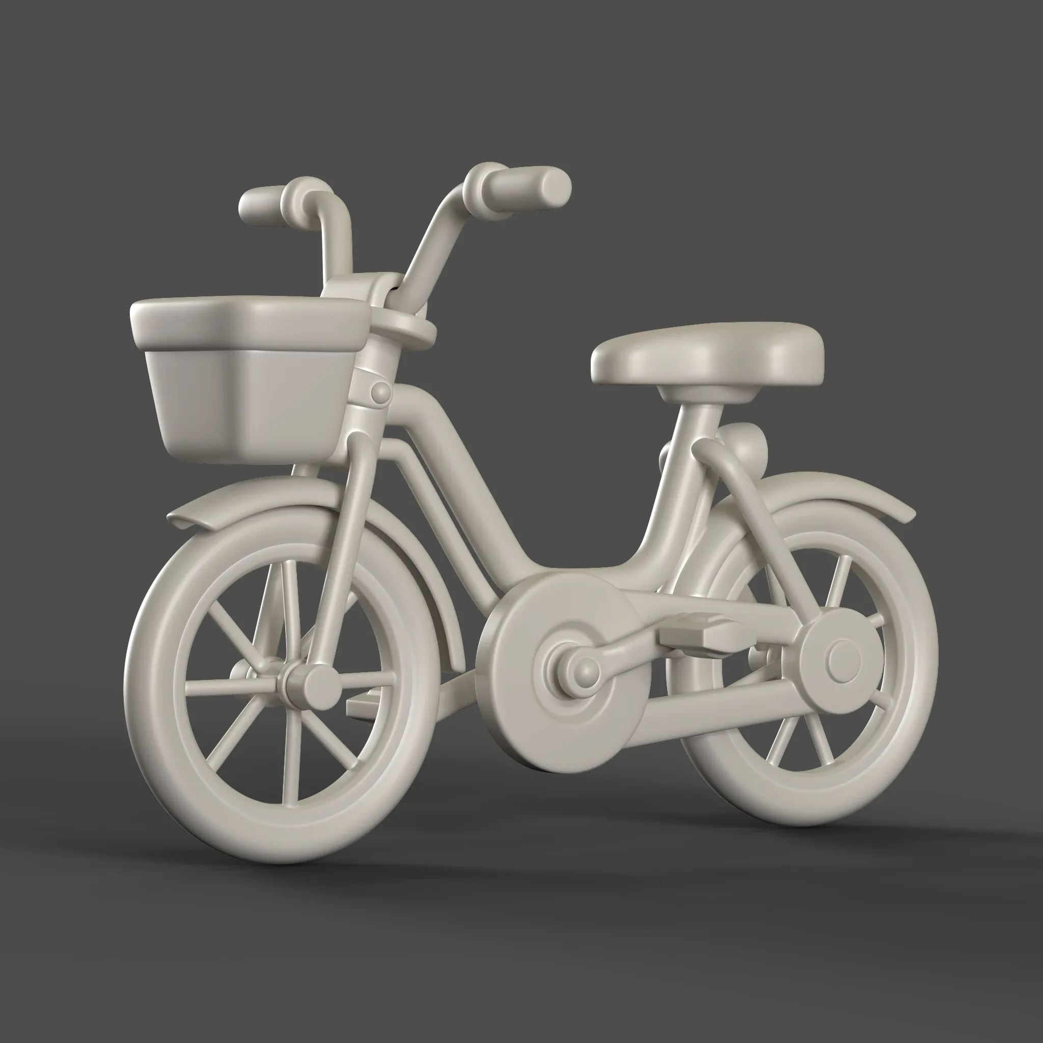 Cartoon Kid Bicycle