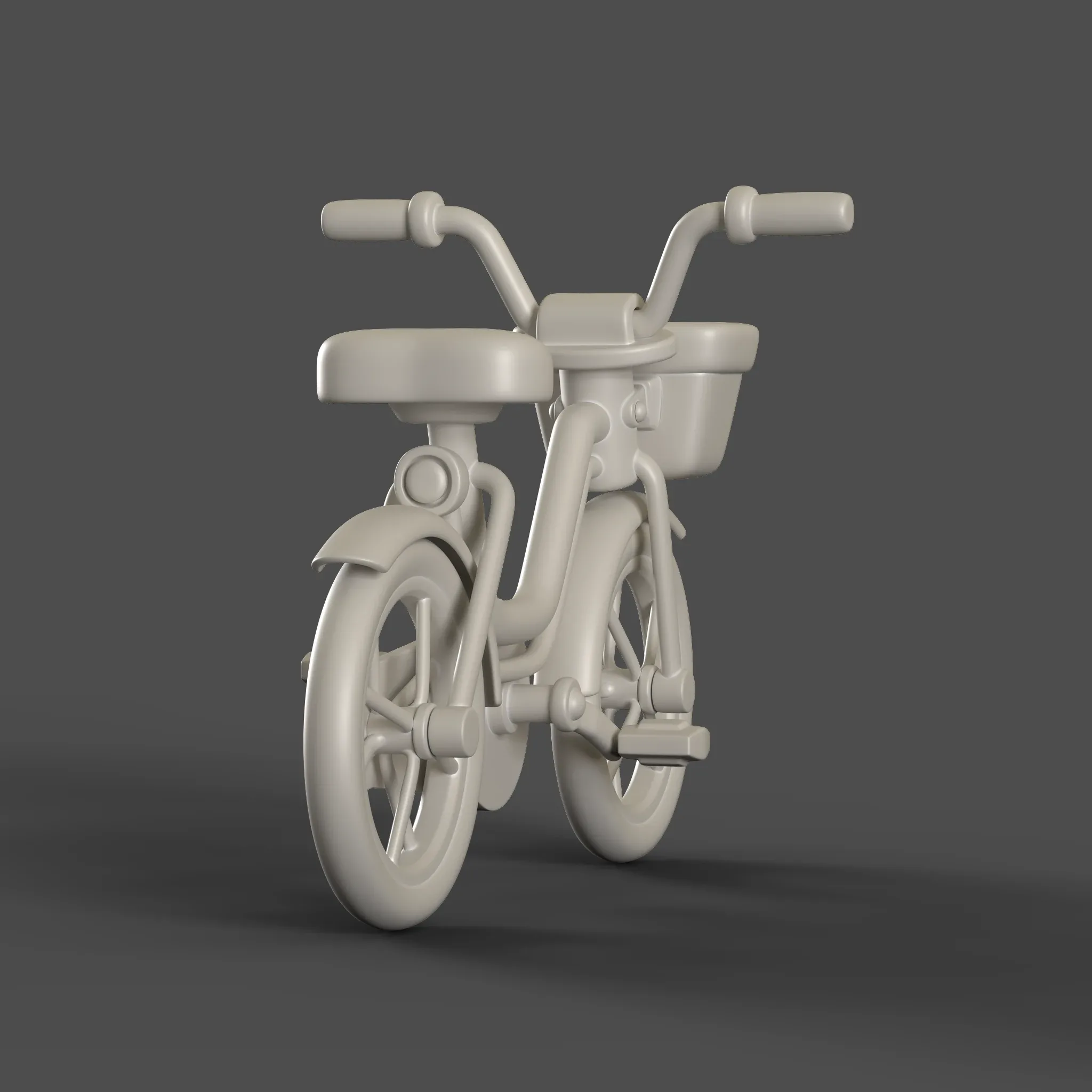 Cartoon Kid Bicycle