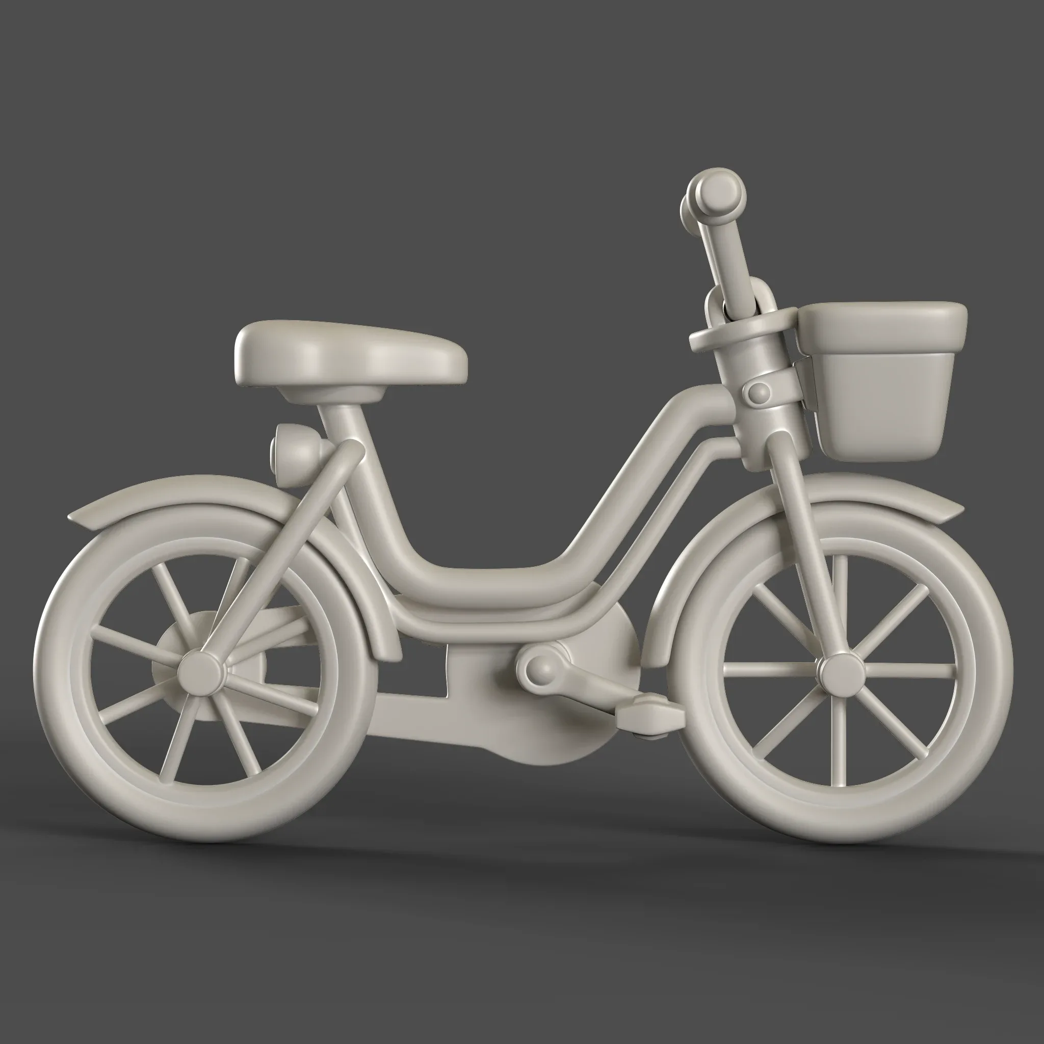 Cartoon Kid Bicycle