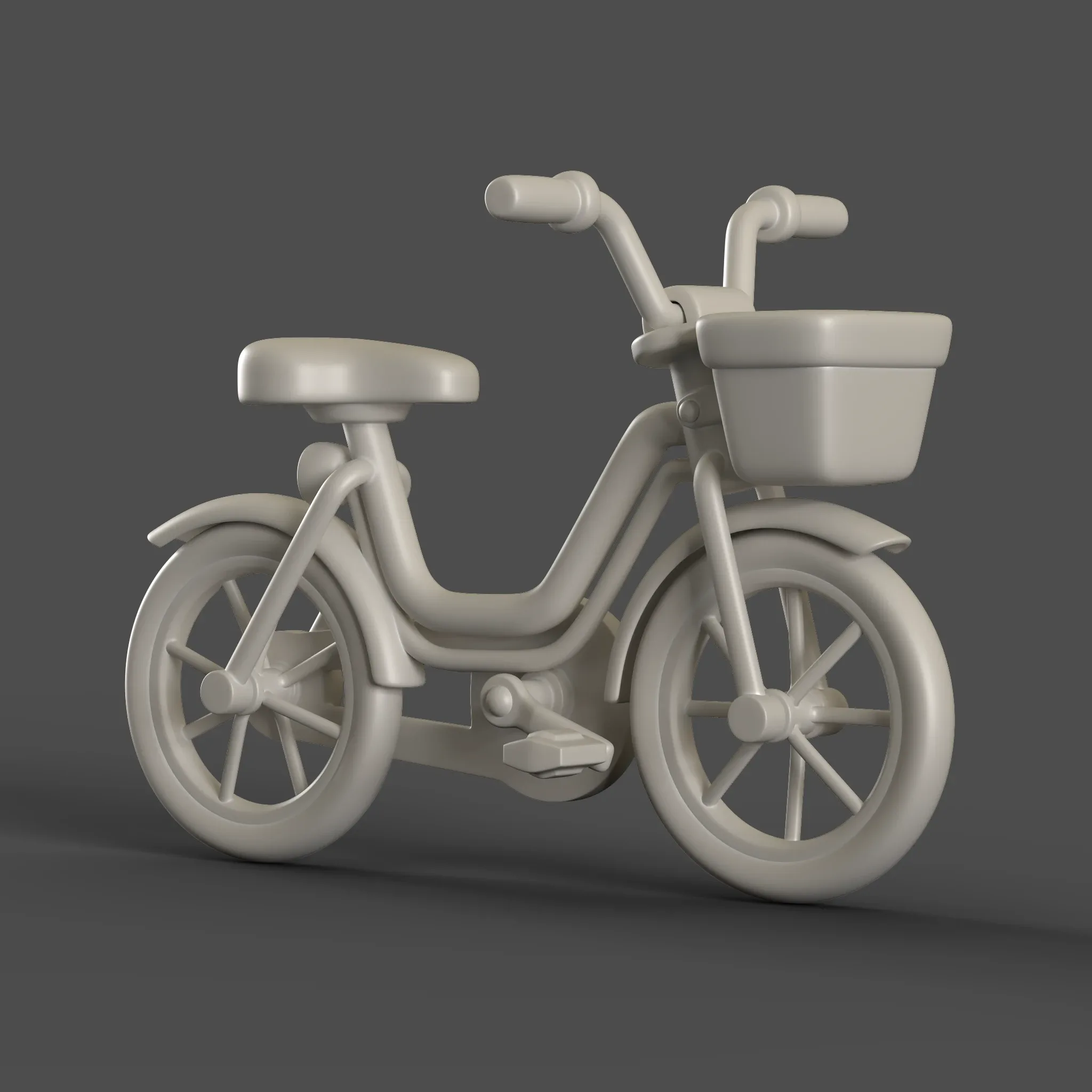 Cartoon Kid Bicycle