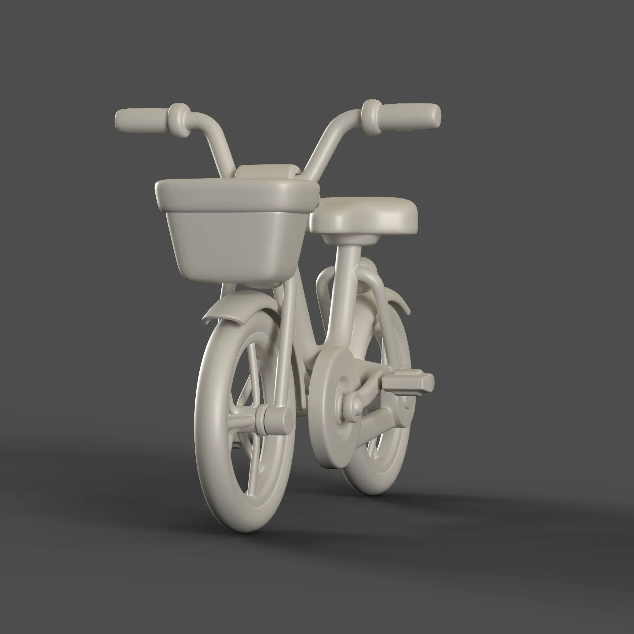 Cartoon Kid Bicycle