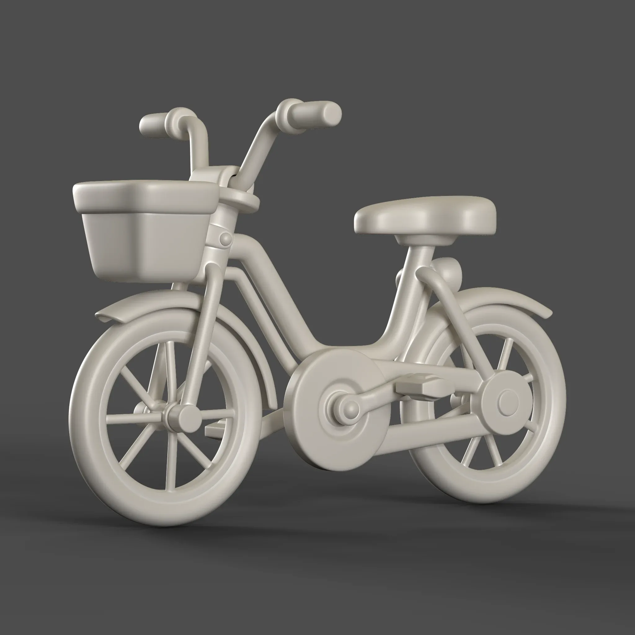 Cartoon Kid Bicycle