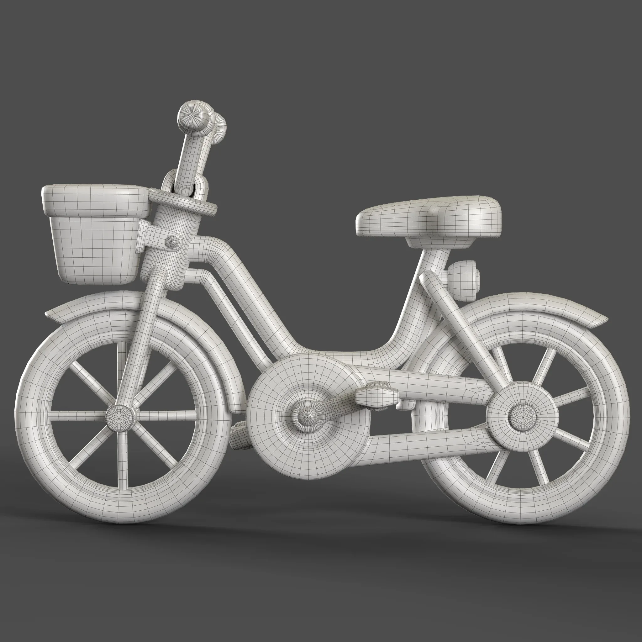 Cartoon Kid Bicycle