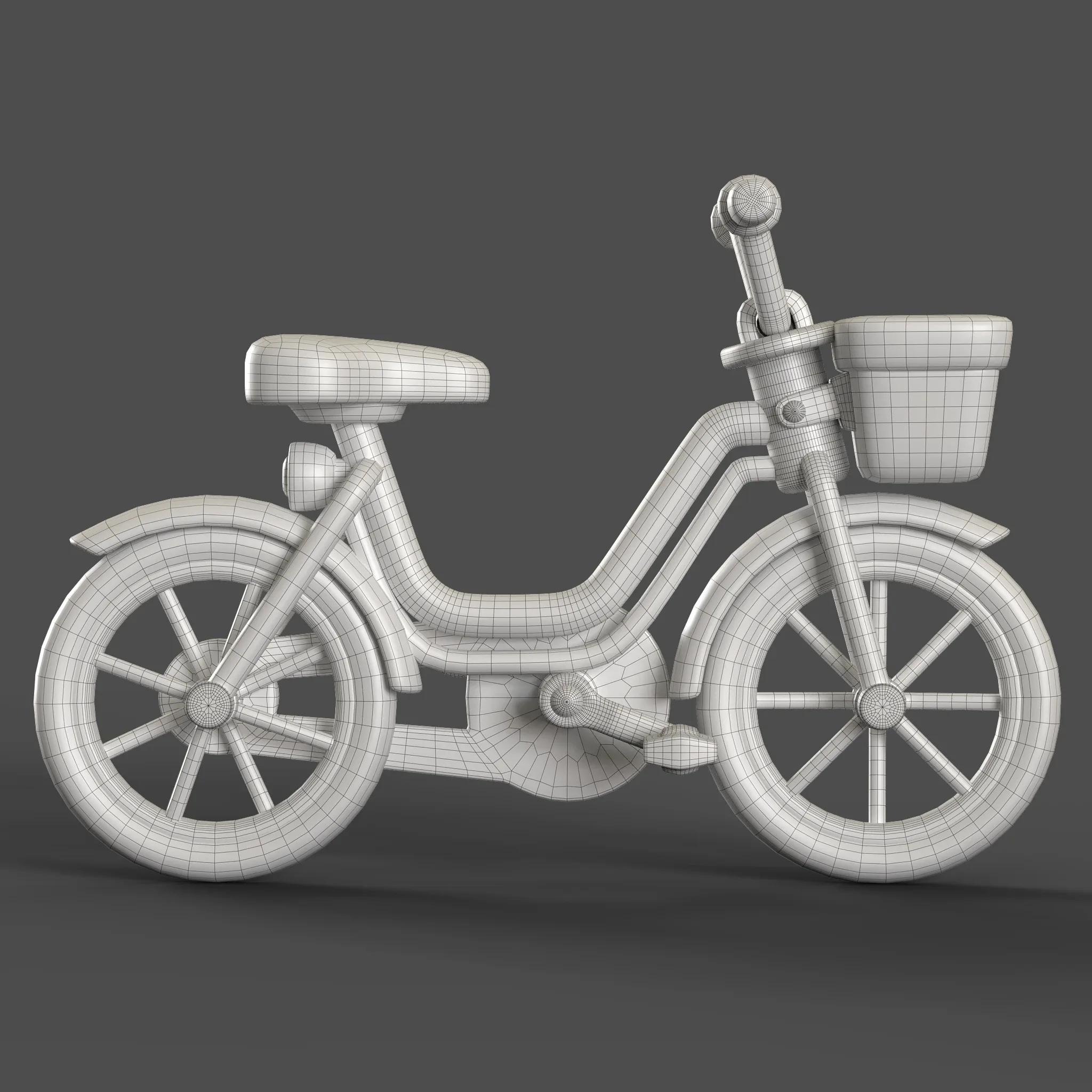 Cartoon Kid Bicycle