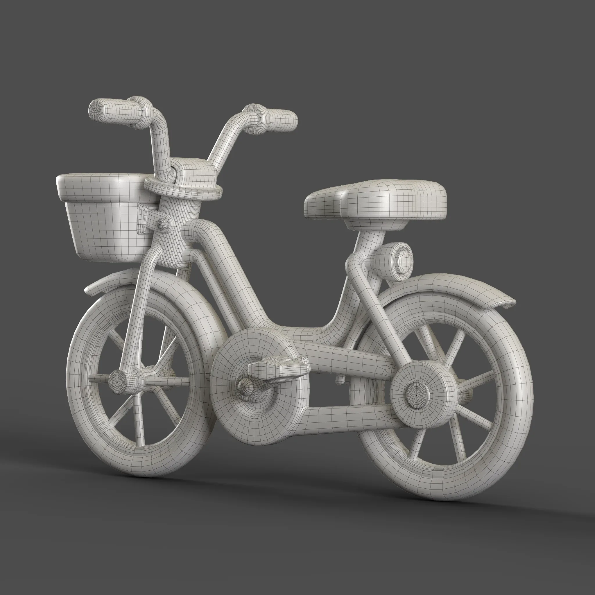 Cartoon Kid Bicycle