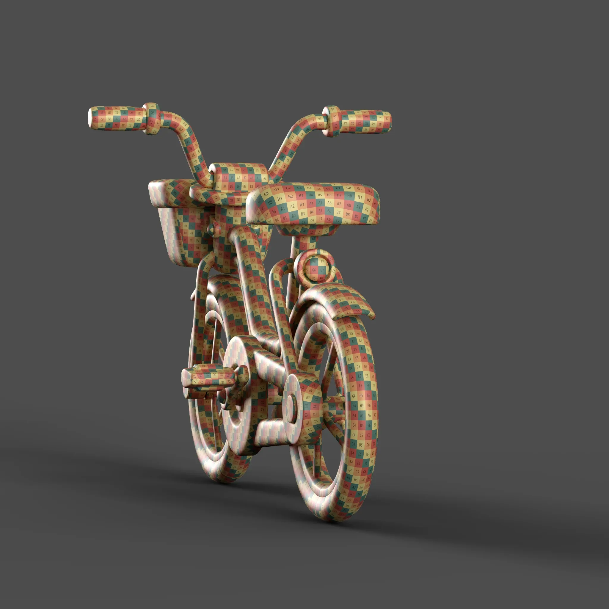 Cartoon Kid Bicycle