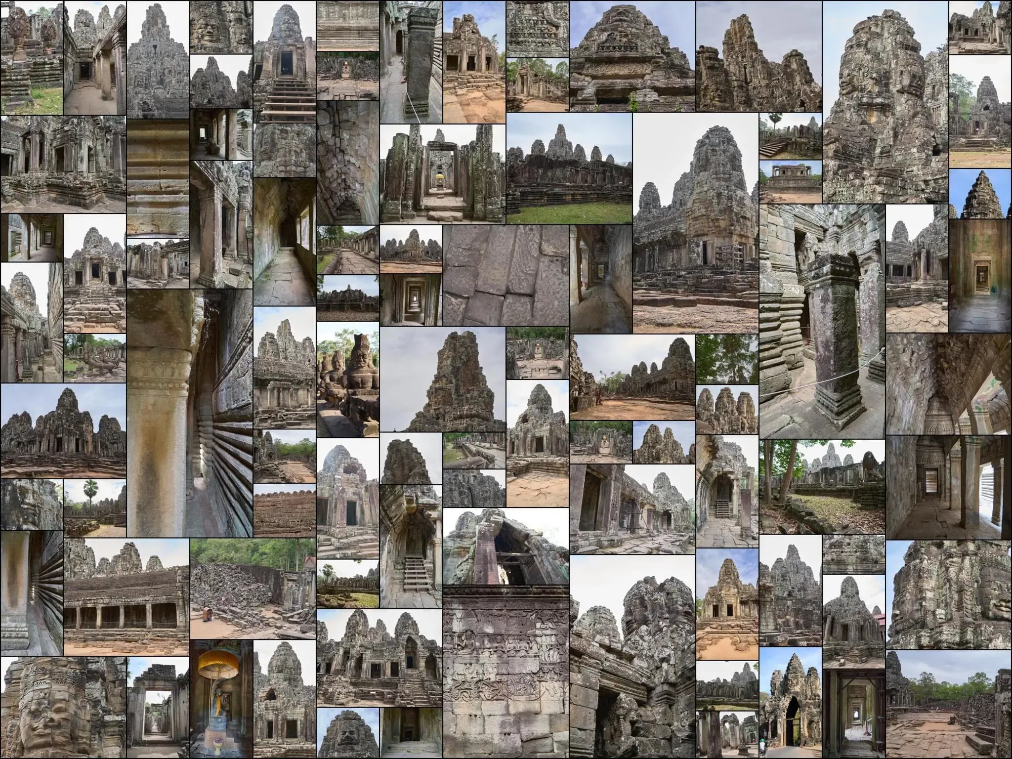 282 photos of Khmer Many Faces Ancient Temple