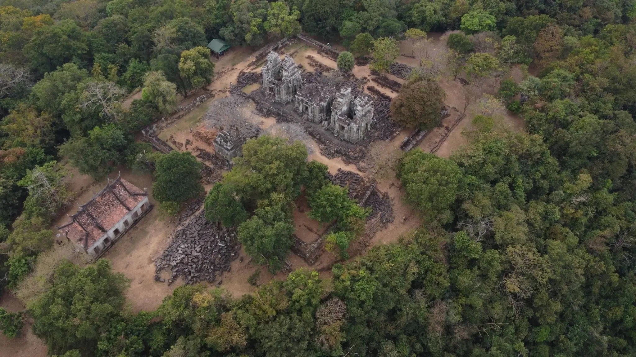 90 photos of Overgrown Towers Cambodian Temple